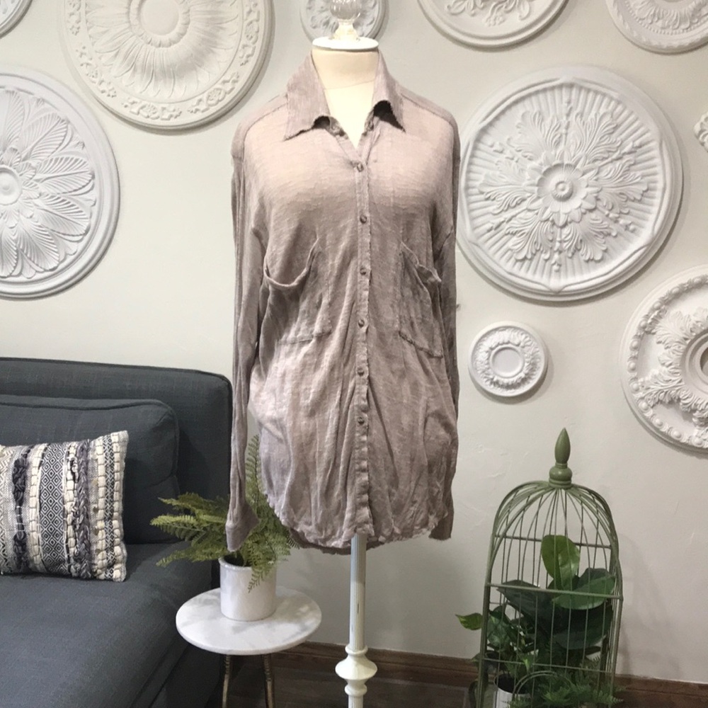 Slouchy Free People shirt